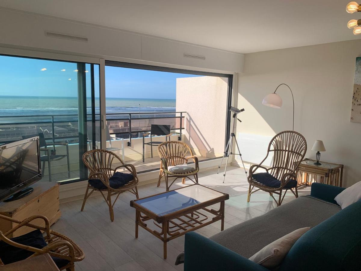 Appt Traversant Vu Mer Et Dunes Avec Garage Le Touquet Екстер'єр фото