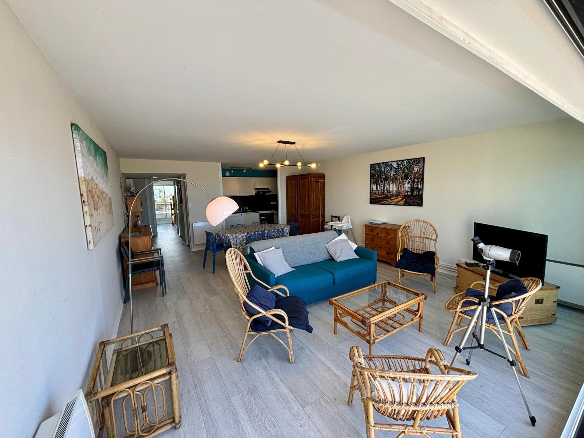 Appt Traversant Vu Mer Et Dunes Avec Garage Le Touquet Екстер'єр фото