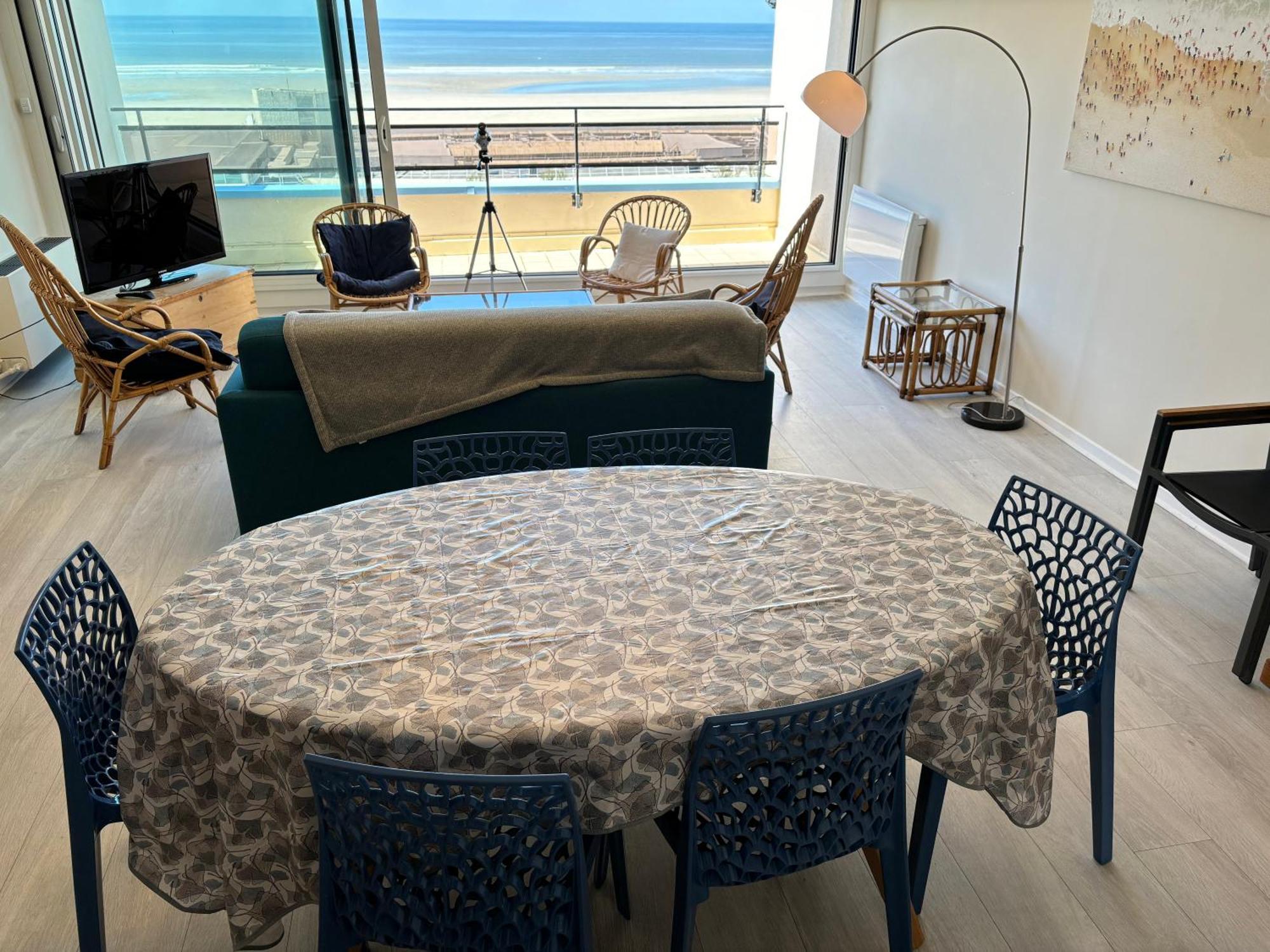 Appt Traversant Vu Mer Et Dunes Avec Garage Le Touquet Екстер'єр фото