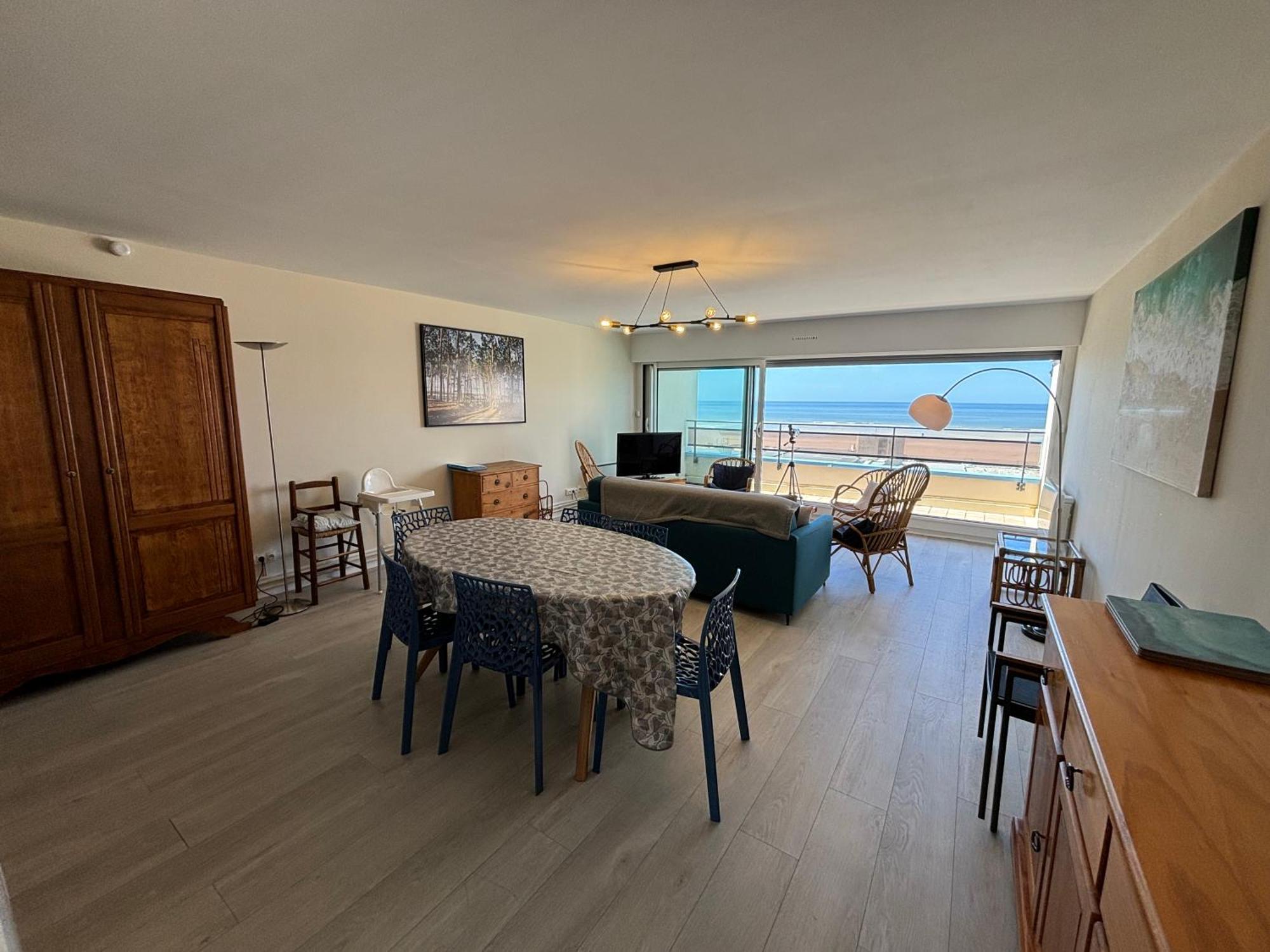 Appt Traversant Vu Mer Et Dunes Avec Garage Le Touquet Екстер'єр фото