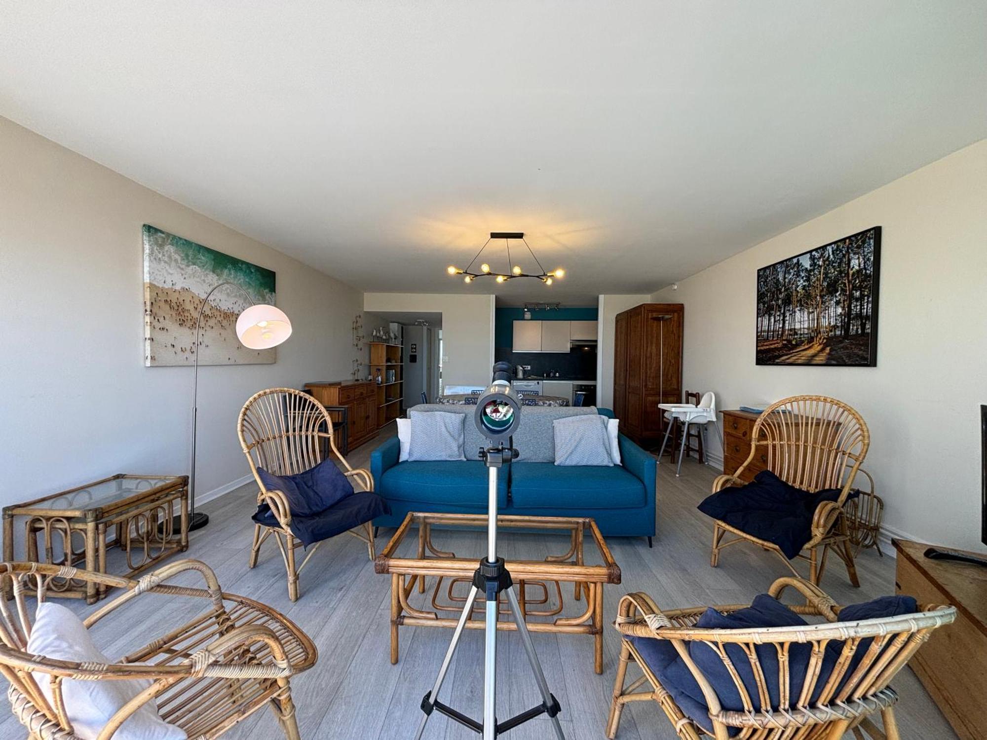 Appt Traversant Vu Mer Et Dunes Avec Garage Le Touquet Екстер'єр фото